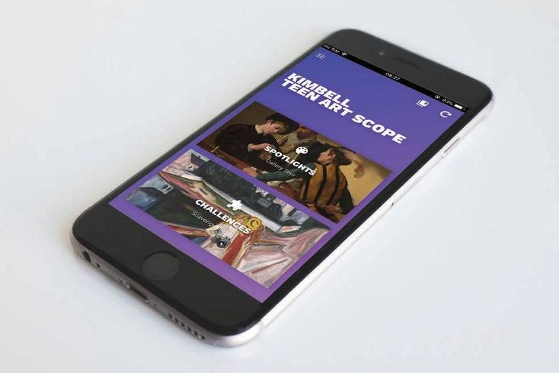 Teen KAM App mobile view