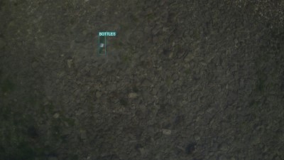 Drone image of seafloor litter, half-size preview
